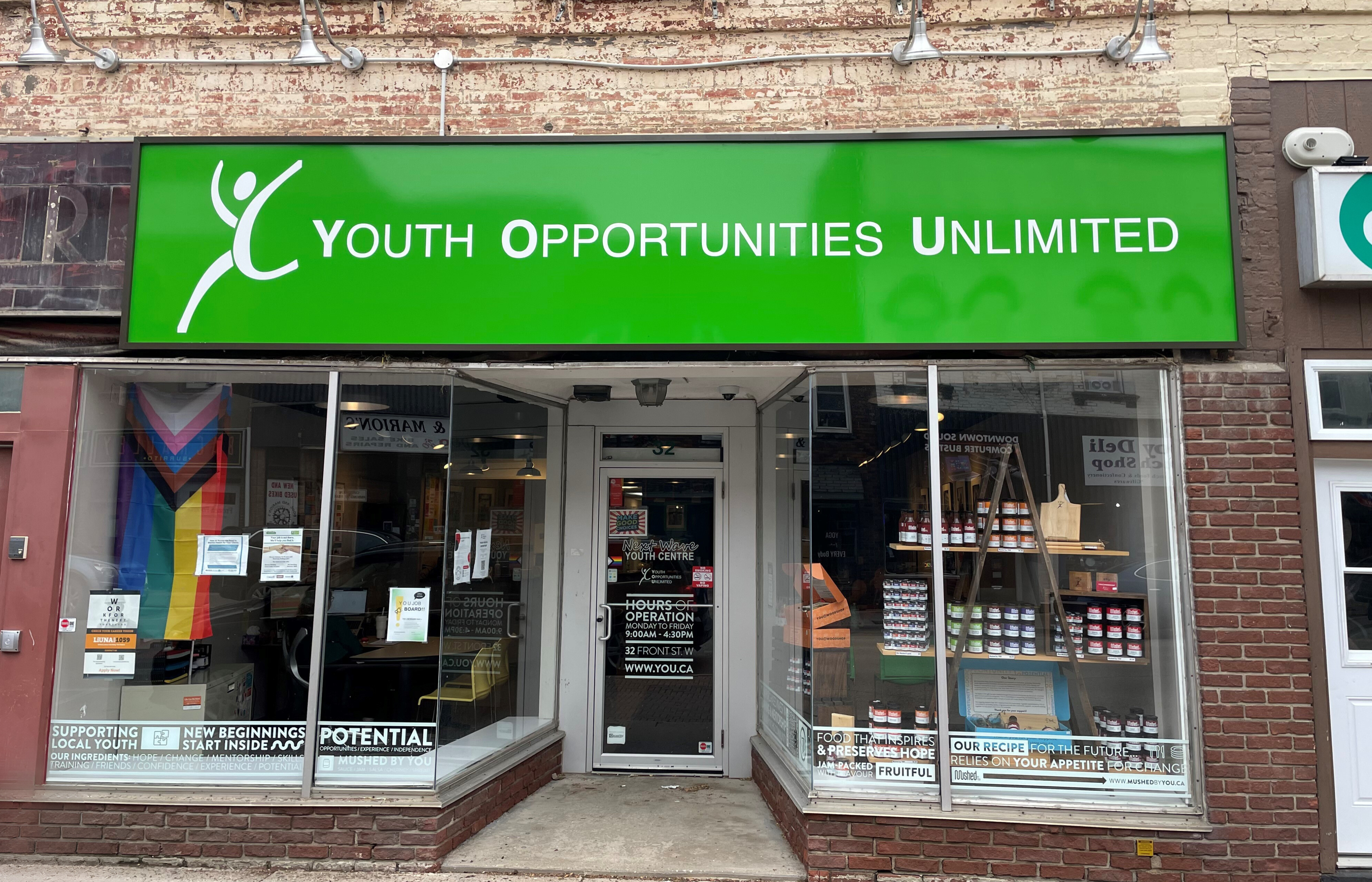 Youth Opportunities Unlimited Strathroy office