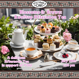 Blossoms & Brews: Rooftop Afternoon Tea